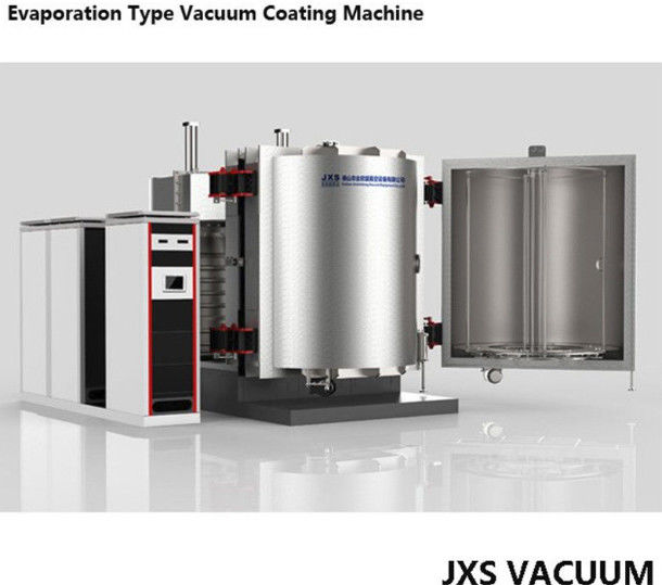 ABS Cosmetics Caps Thermal Evaporation Vacuum Coating System For Chrome Gold Finish
