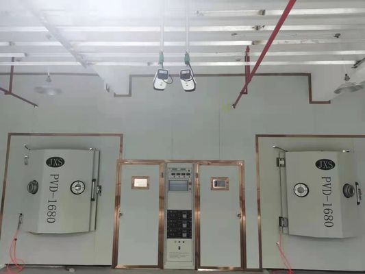 Good price Vertical 2 Doors Thermal Evaporation Chrome PVD Vacuum Coating Machine online