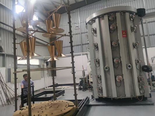 Good price High Production Efficiency Plastic Fitting Chrome PVD Vacuum Coating Machine online