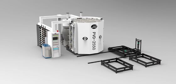 Glassware PVD Coating Machine, Bright Color Vacuum Plating Equipment For Glass Cups And Bottles