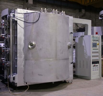 High-Reflectivity PVD Coating Machine with Full Auto Control and Stainless Steel Chamber for Glass Decoration
