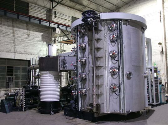 Full Auto PVD Machine with Custom Made Vacuum Chamber and 1 Year Warranty for High-End Metal Coating