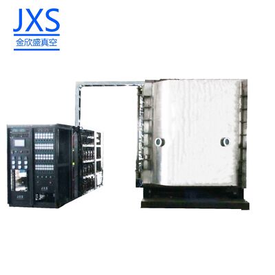 Medium Chamber PVD Vacuum Coating Machine for Door Lock Hardware with Champagne Gold/Gold Plating and Scratch-resistant Anti-corrosion Full Auto Control System