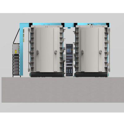 Good price Bright Metallic Gloss PVD Vacuum Coating Machine For Stainless Steel Products online